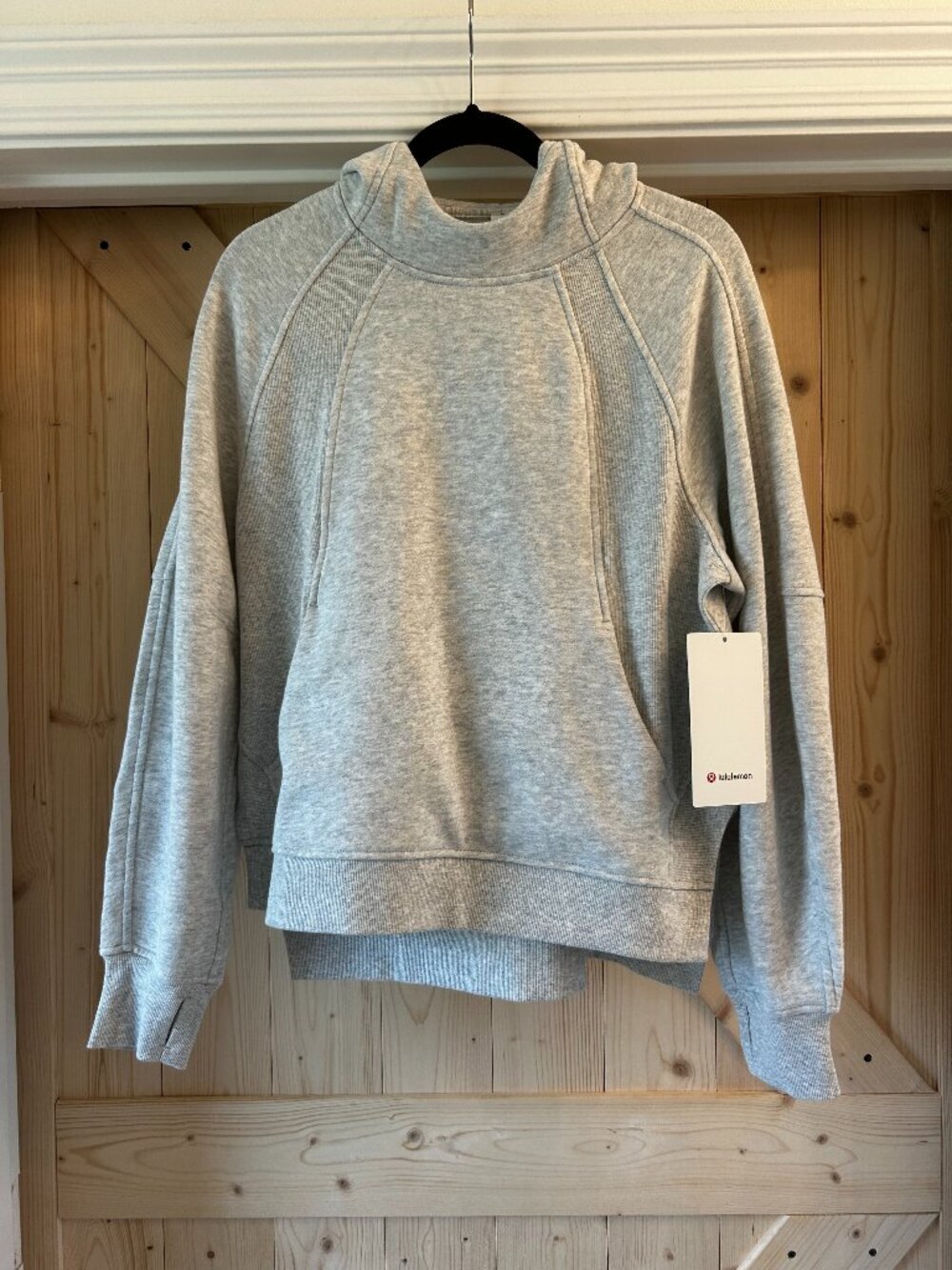 Lululemon Oversized Scuba Heather Grey